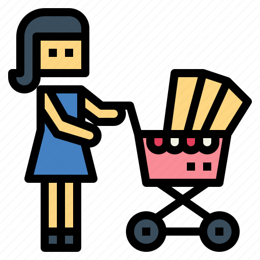 Mommy, baby, mother, maternity, woman icon - Download on Iconfinder
