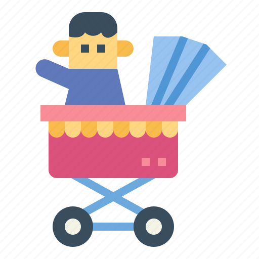Child, kid, people, baby, stroller icon - Download on Iconfinder