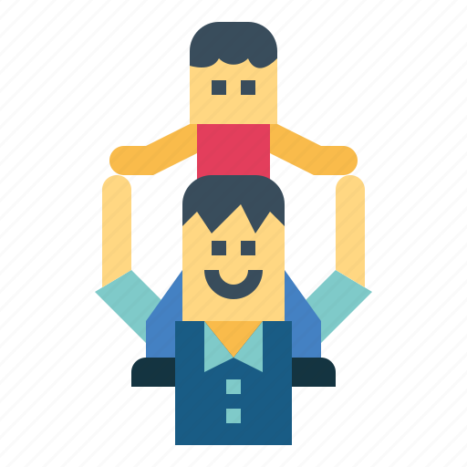 Dad, child, father, people, man icon - Download on Iconfinder