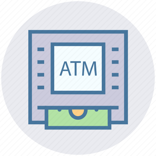 Atm, bank, cash, device, dispenser, money, money machine icon - Download on Iconfinder