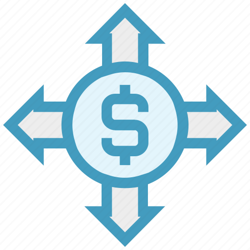 Affiliate, arrows, banking, business, currency, dollar, marketing icon - Download on Iconfinder