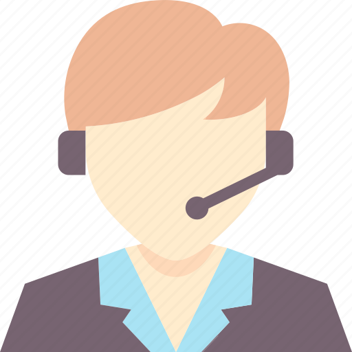 Business, call center, communication, headset, operator, service, support icon - Download on Iconfinder