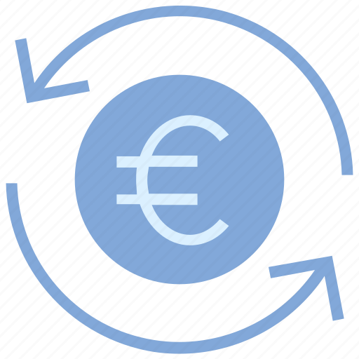 Arrows, cash, coin, currency, euro, financial, money icon - Download on Iconfinder