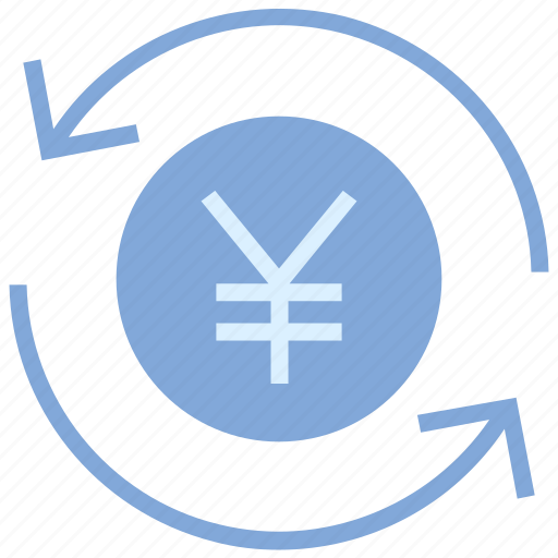 Arrows, cash, coin, currency, financial, money, yen icon - Download on Iconfinder