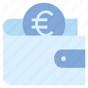 coin, euro, finance, money, payment, purse, wallet