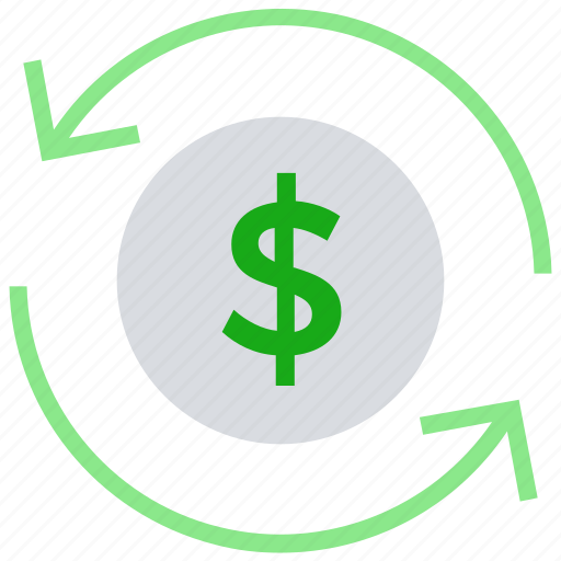 Arrows, cash, coin, currency, dollar, financial, money icon - Download on Iconfinder