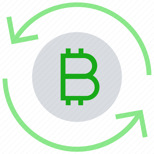 Arrows, bitcoin, cash, coin, currency, financial, money icon - Download on Iconfinder