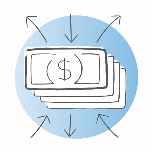 Finance, flow, money, online, transaction icon - Download on Iconfinder