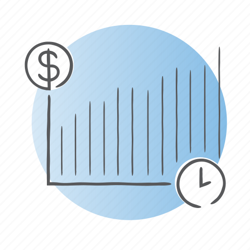Clock, currency, money, progress, time icon - Download on Iconfinder