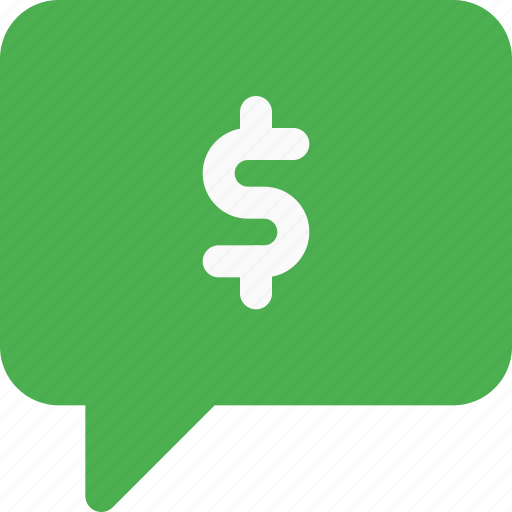 Dollar, chat, money, cash icon - Download on Iconfinder