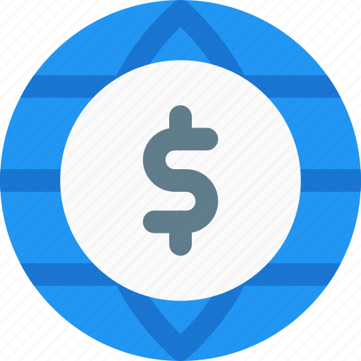 Dollar, globe, money, currency icon - Download on Iconfinder