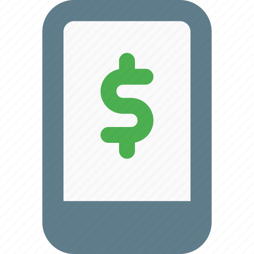 Smartphone, dollar, money, mobile icon - Download on Iconfinder