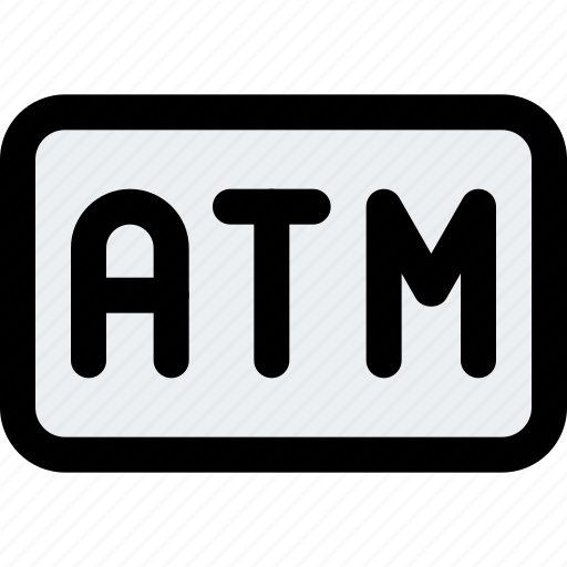 Atm, money, currency, cash icon - Download on Iconfinder