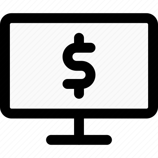 Computer, dollar, money, finance icon - Download on Iconfinder
