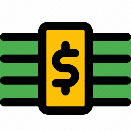 Dollar, bundle, money, currency icon - Download on Iconfinder