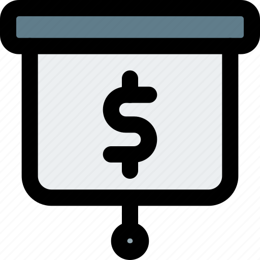 Dollar, presentation, money, finance icon - Download on Iconfinder