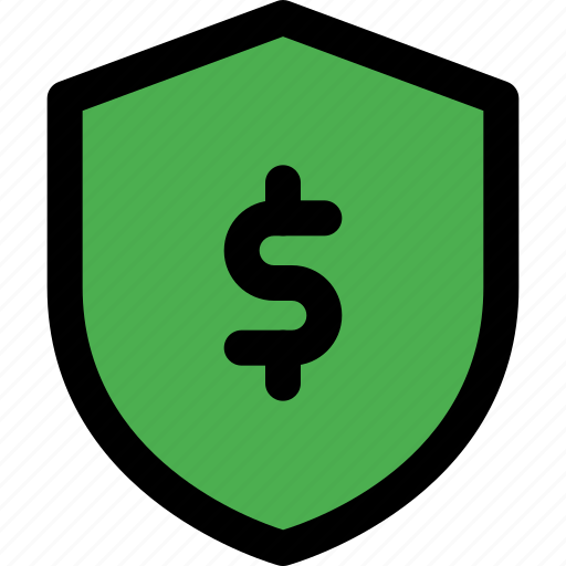 Dollat, shield, money, security icon - Download on Iconfinder