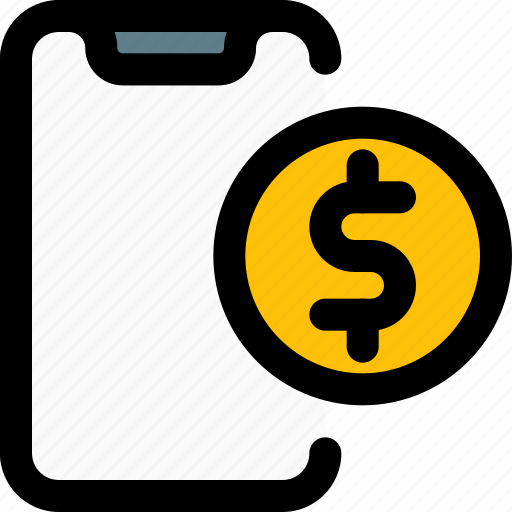 Mobile, dollar, money, smartphone icon - Download on Iconfinder
