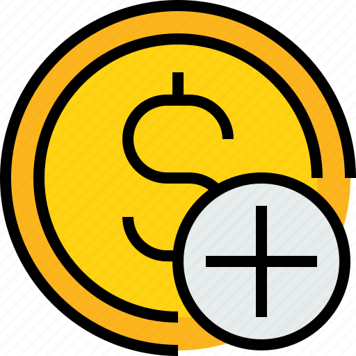 Add, bank, banking, cash, coin, currency icon - Download on Iconfinder