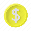 coin, dollar coin, dollar, currency, cash, payment, finance, money, investment