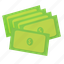 banknotes, stacked banknotes, money, finance, cash, payment, banknote, currency, dollar 
