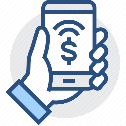 Fee, mobile, payment, phone, banking, finance, non-cash icon - Download on Iconfinder