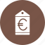 currency, euro, finance, label, money, price, tag 