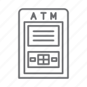 atm, banking, finance, bank, payment, machine