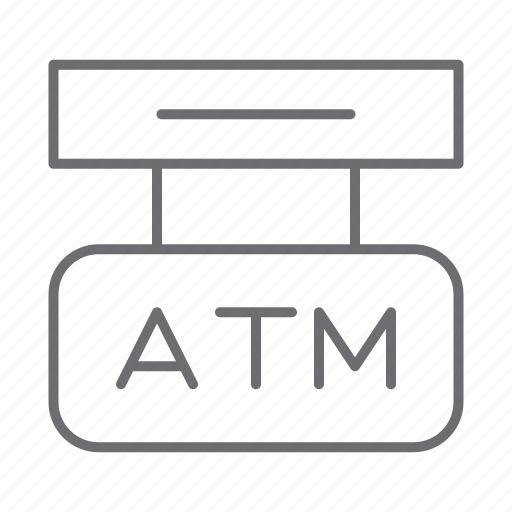 Atm, banking, finance, bank, payment, machine icon - Download on Iconfinder