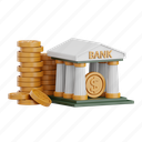 bank, building, money, banking, currency, loan, saving