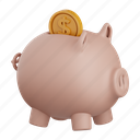 piggy, bank, money, coin, deposit, investment, profit, investing
