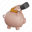 piggy, bank, saving, money, coin, deposit, investment, profit, investing