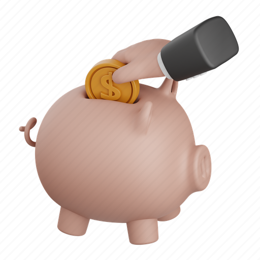 Piggy, bank, saving, money, coin, deposit, investment icon - Download on Iconfinder