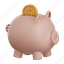 piggy, bank, money, coin, deposit, investment, profit, investing 