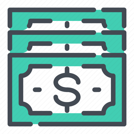 Bill, currency, dollar, money, note, pay, payment icon - Download on Iconfinder