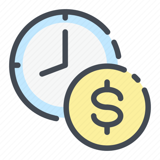Coin, dollar, fast, money, pay, payment, time icon - Download on Iconfinder