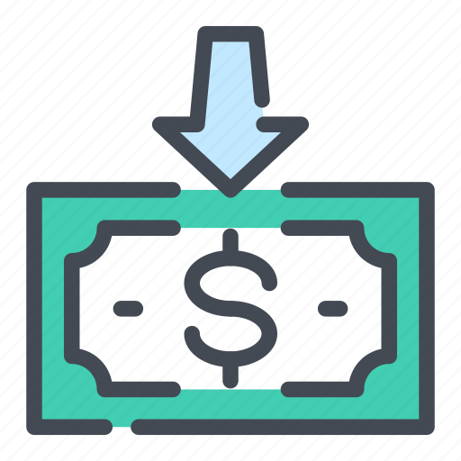 Dollar, income, invoice, money, note, pay, payment icon - Download on Iconfinder