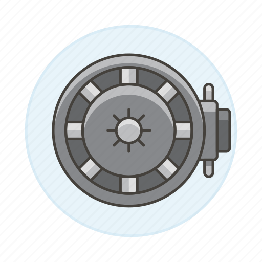 Bank, closed, door, finance, money, safe, saving icon - Download on Iconfinder