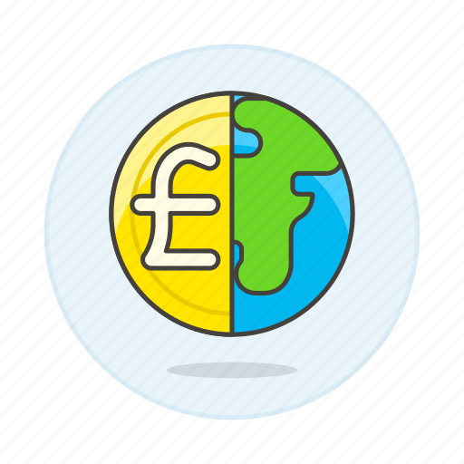 Coin, currencies, finance, money, pound, world icon - Download on Iconfinder