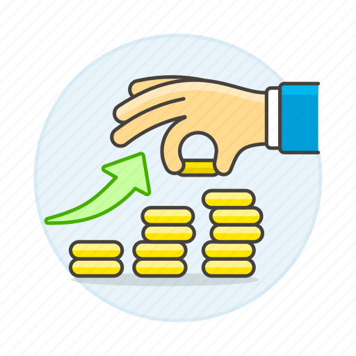 Money, investing, coin, growth, saving, increase, finance icon - Download on Iconfinder