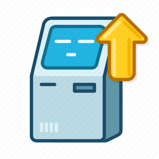 Atm, usd, rise, check, bank, payment icon - Download on Iconfinder
