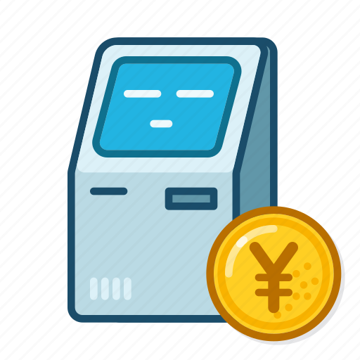 Atm, yen, check, bank, payment icon - Download on Iconfinder