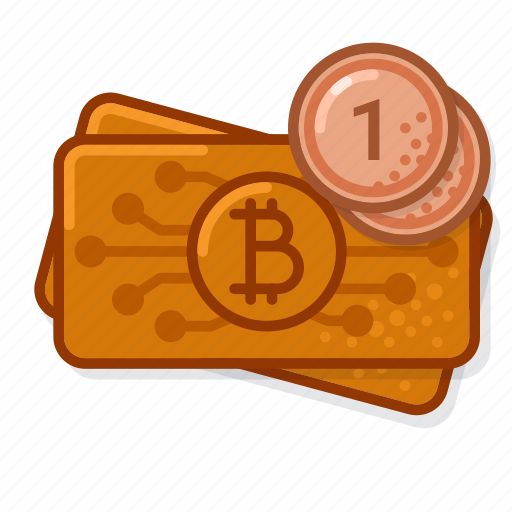 Btc, back, coin, one, money, crypto, banknote icon - Download on Iconfinder