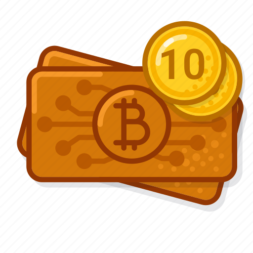 Btc, back, coin, ten, money, crypto, banknote icon - Download on Iconfinder