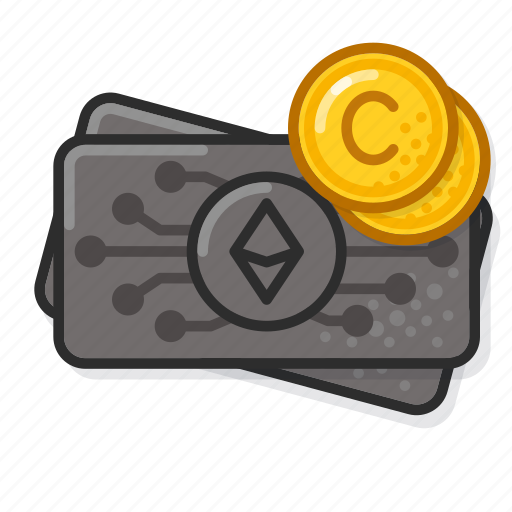 Eth, back, coin, money, crypto, banknote icon - Download on Iconfinder