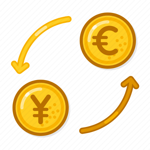 Exchange, yen, to, eur, transfer, money, trade icon - Download on Iconfinder