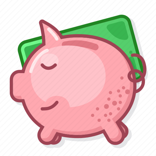Piggy, bank, cash, protect, security, accumulation icon - Download on Iconfinder