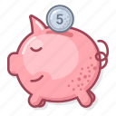 piggy, bank, coin, protect, security, accumulation