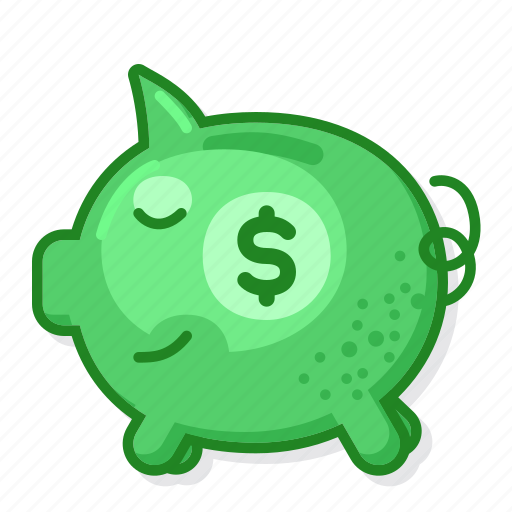 Piggy, bank, usd, protect, security, accumulation icon - Download on Iconfinder