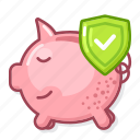 piggy, bank, protection, protect, security, accumulation